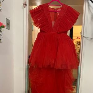 Giambattista Valli Long Tulle Dress